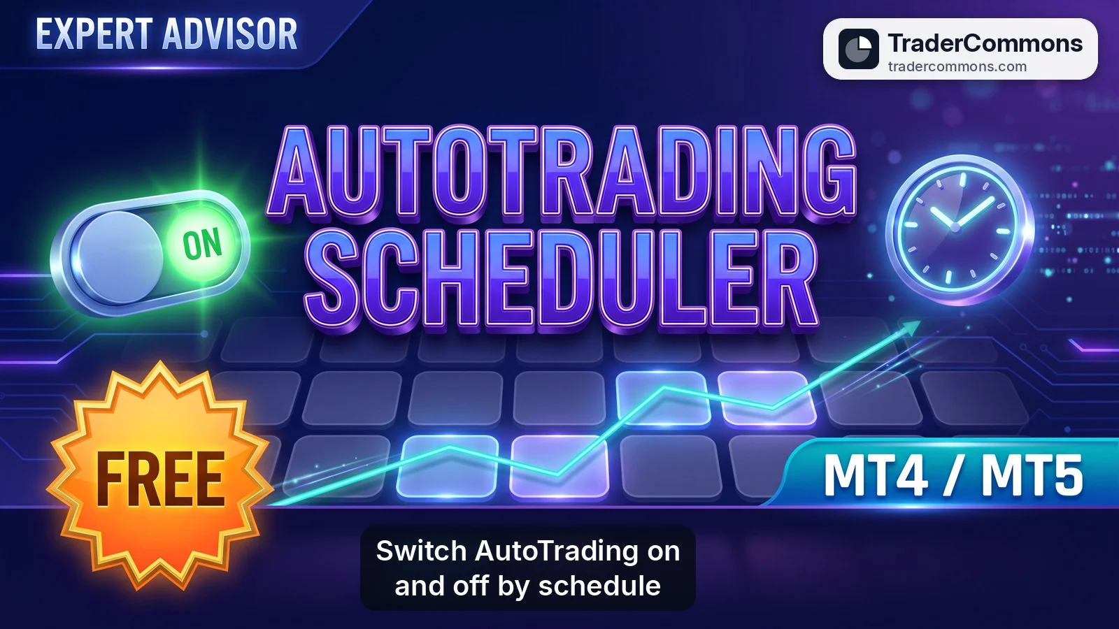 AutoTrading Scheduler EA for MT4/MT5 - Free